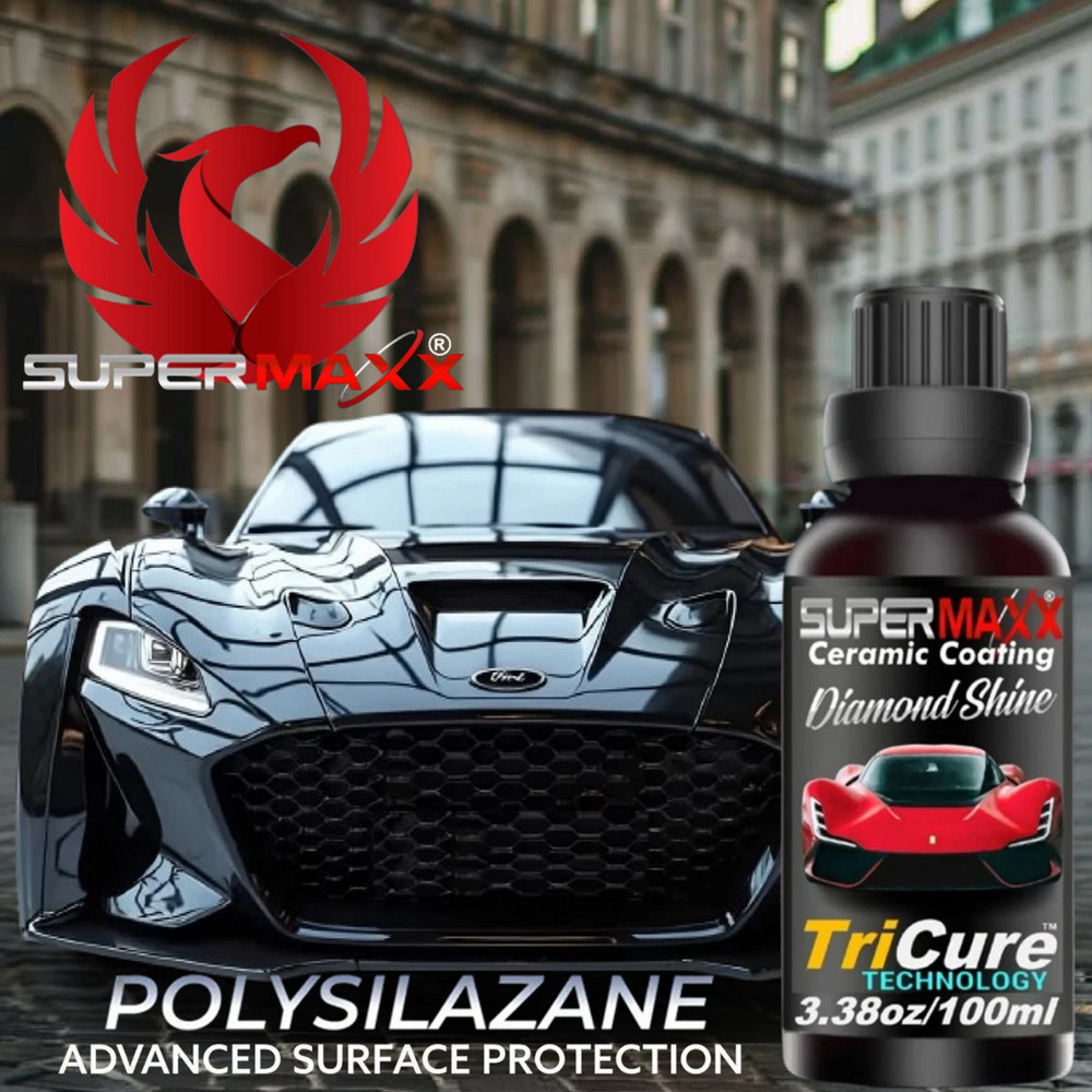 CERAMIC CAR COATING PRO GRADE "HIGH STRENGTH POLYSILAZANE PAINT PROTECTION GLOSS