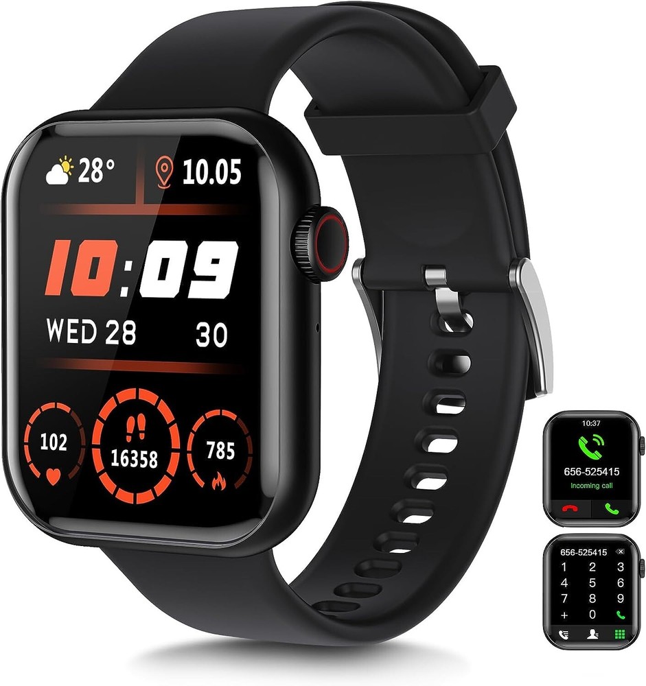 Aeifond Smart Watch for Android iOS(Answer/Make Call) - 1.9" Full Touch Screen