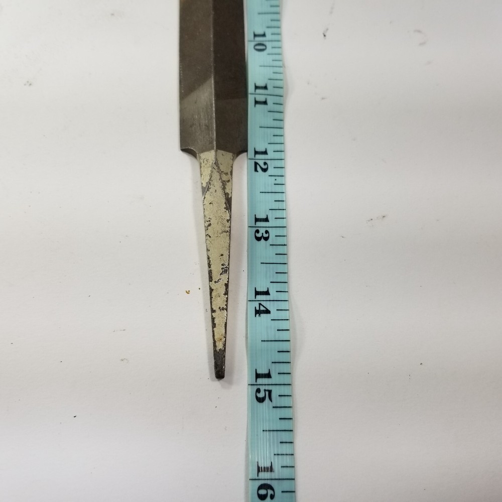 HELLER NUCUT 12" Triangle and FLAT FILE Double