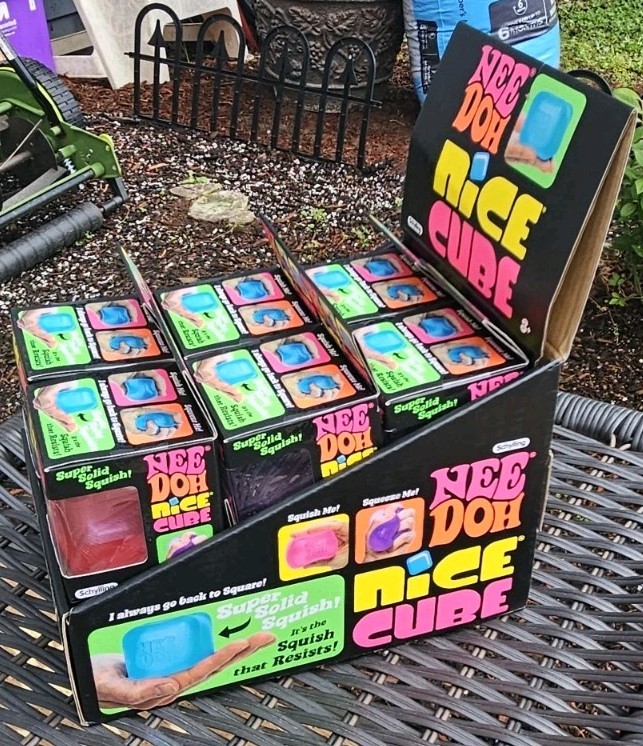 12x NeeDoh Nice Cube Display CASE All Colors FAST SHIPPING