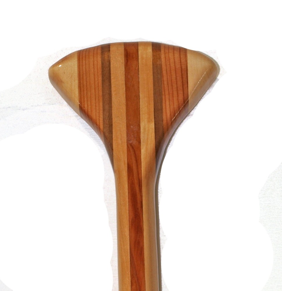 57" Handcrafted Beavertail style canoe paddle
