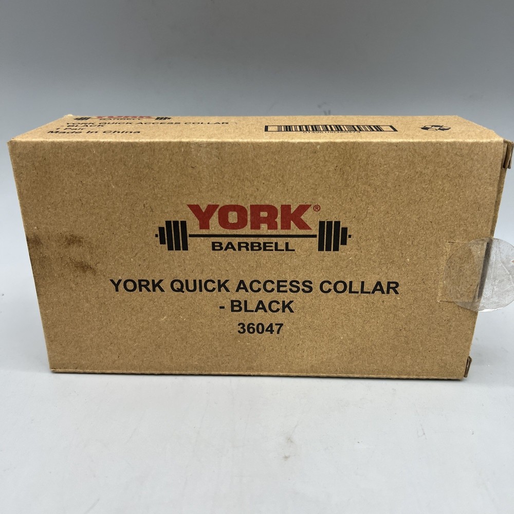 York 36047 Quick Access Collar Black Pair
