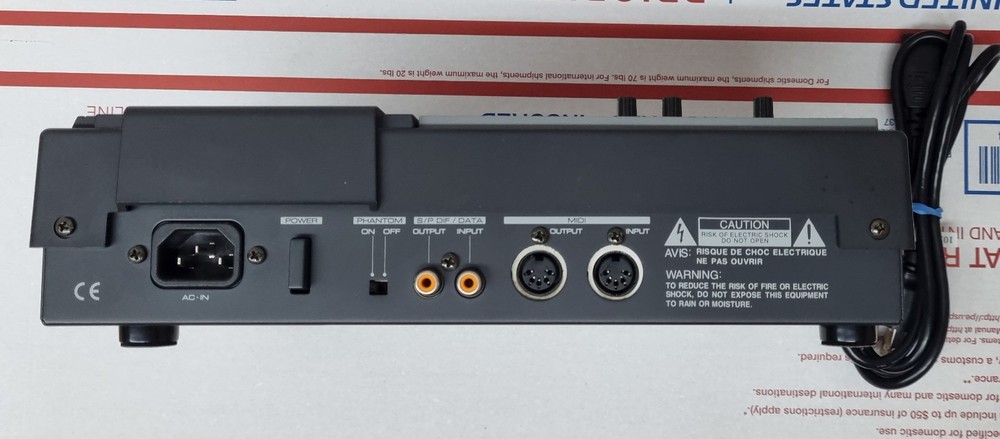 FOSTEX VF08 Digital Multi-Tracker Recorder MTR Black