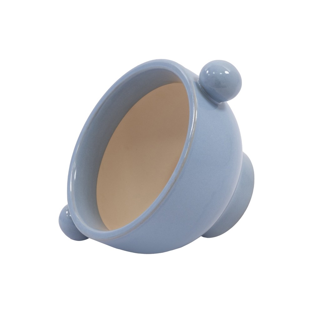 7" Cornflower Handled Ceramic Planter by Drew Barrymore