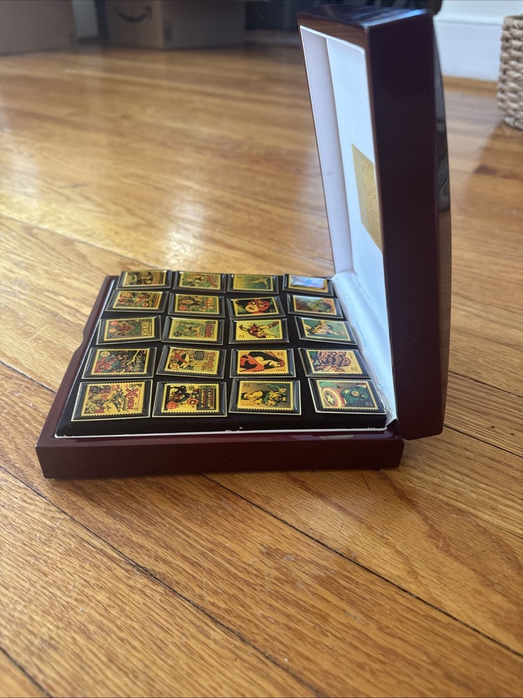Marvel Comics Limited Edition Stamp Pin Collection 1/200