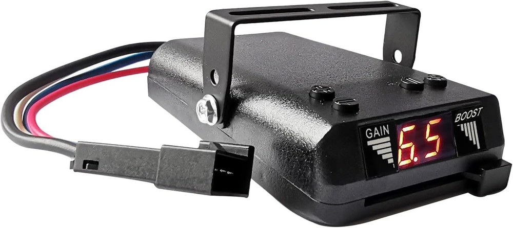 Compact Electric Brake Control with Adjustable Power for Safe Towing Experience