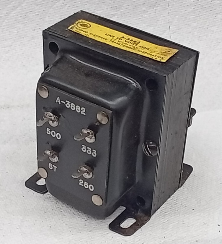 NOS Stancor A 3882 / 25w output transformer