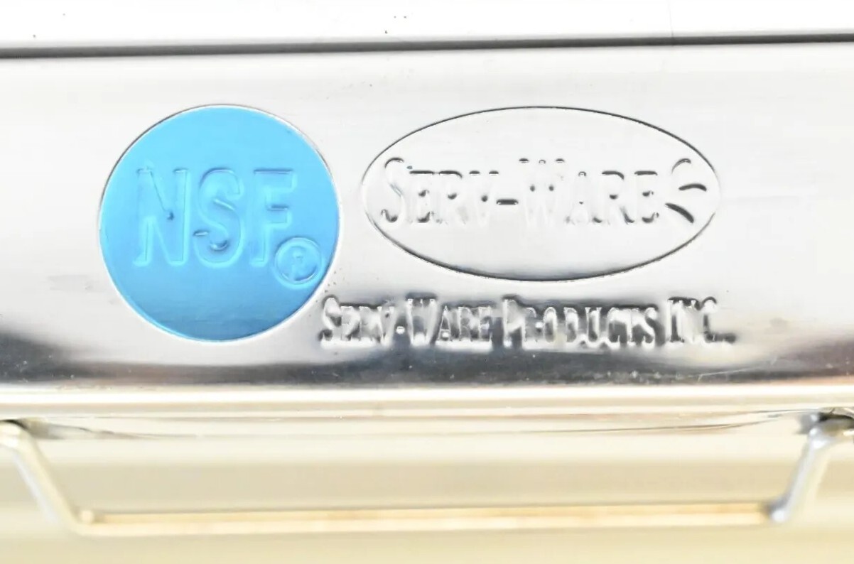 Serv-Ware 25x20x2 Stainless Steel Hood Grease Commercial Exhaust Filter Baffle