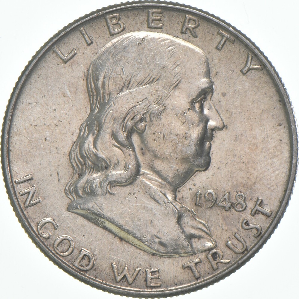1948 Franklin Half Dollar AU