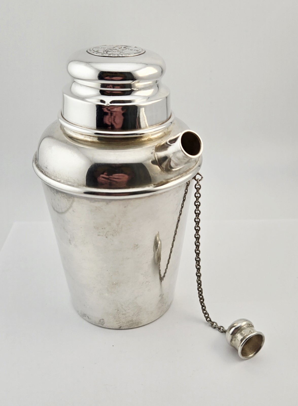 Vintage Sterling Silver Charles Goodyear Cocktail Shaker A.C.S Boston 1939 152g