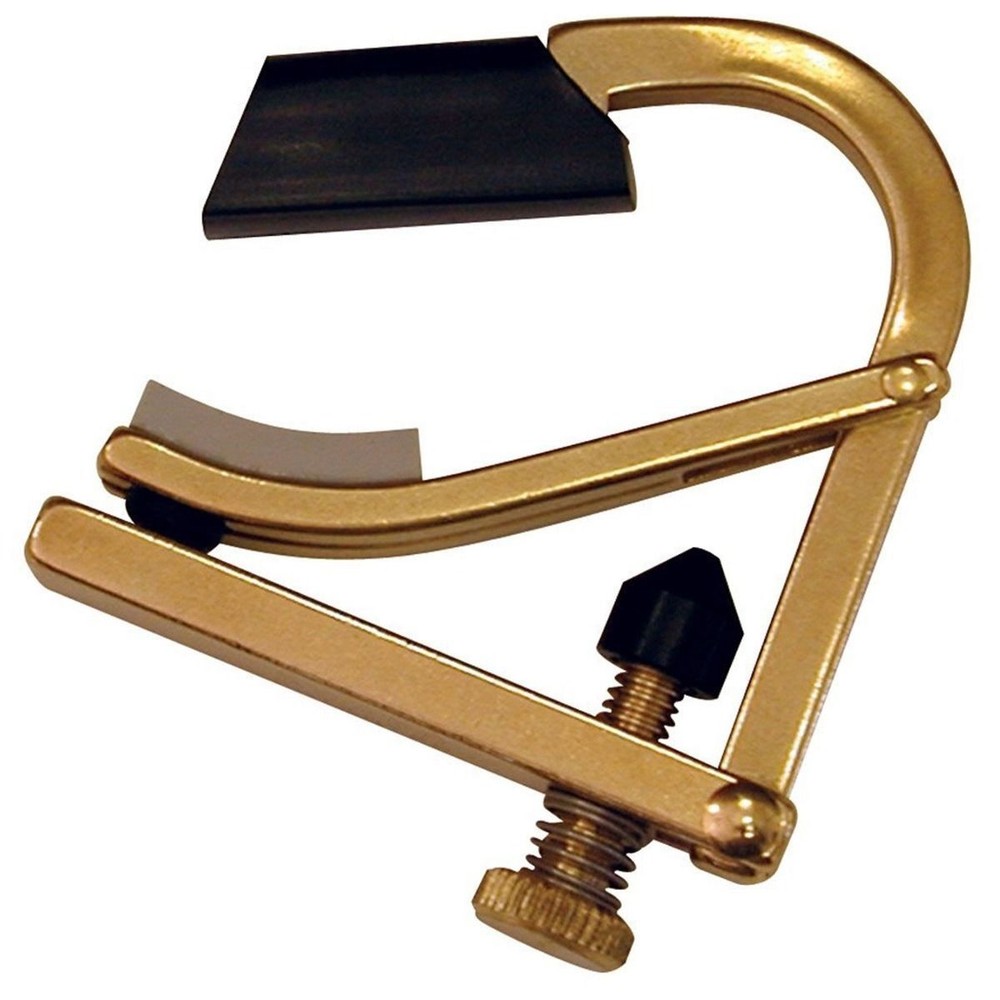 Shubb C7B Brass Partial Guitar Capo, Covers 3 Strings