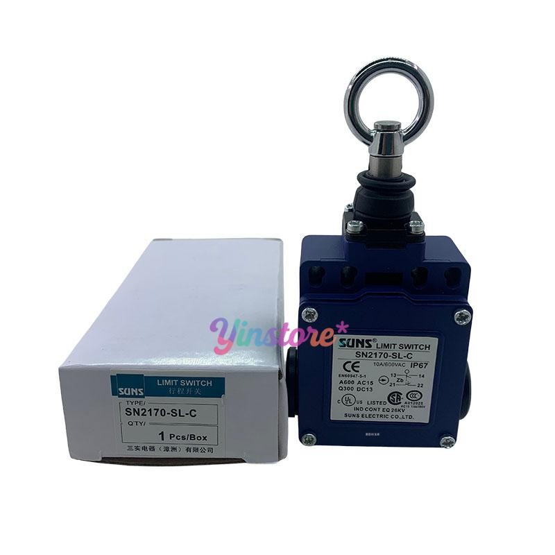 1 pc. New SN2170-SL-C Limit Switch Pull Rope Switch