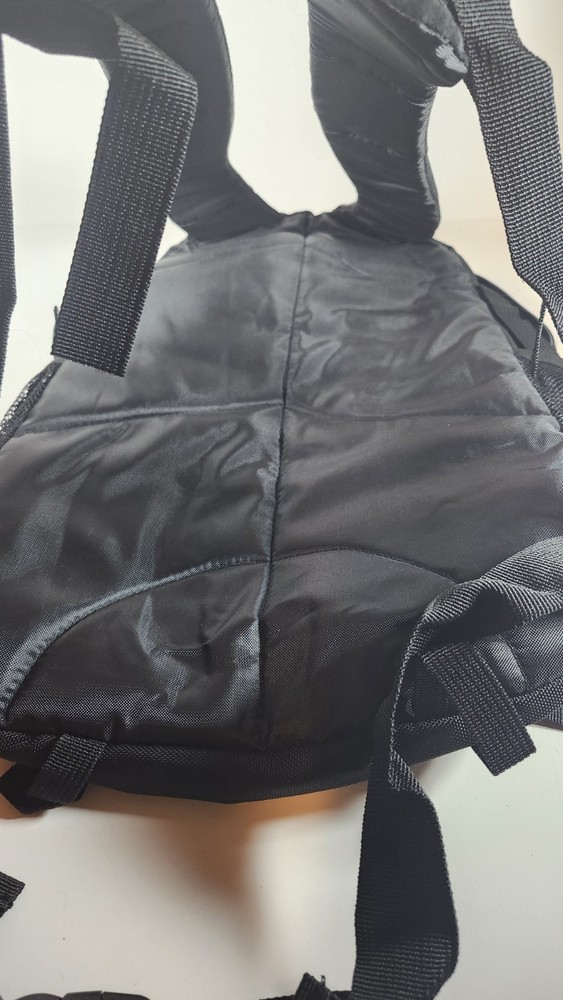 Diesel Backpack Daypack ~ Black Canvas Material ~ Three Main Compartments NWOT