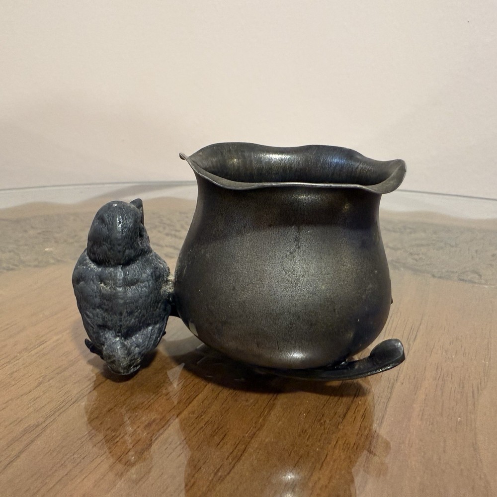 William Rogers Silver Plates Bird Toothpick Holder With Maker’s Mark