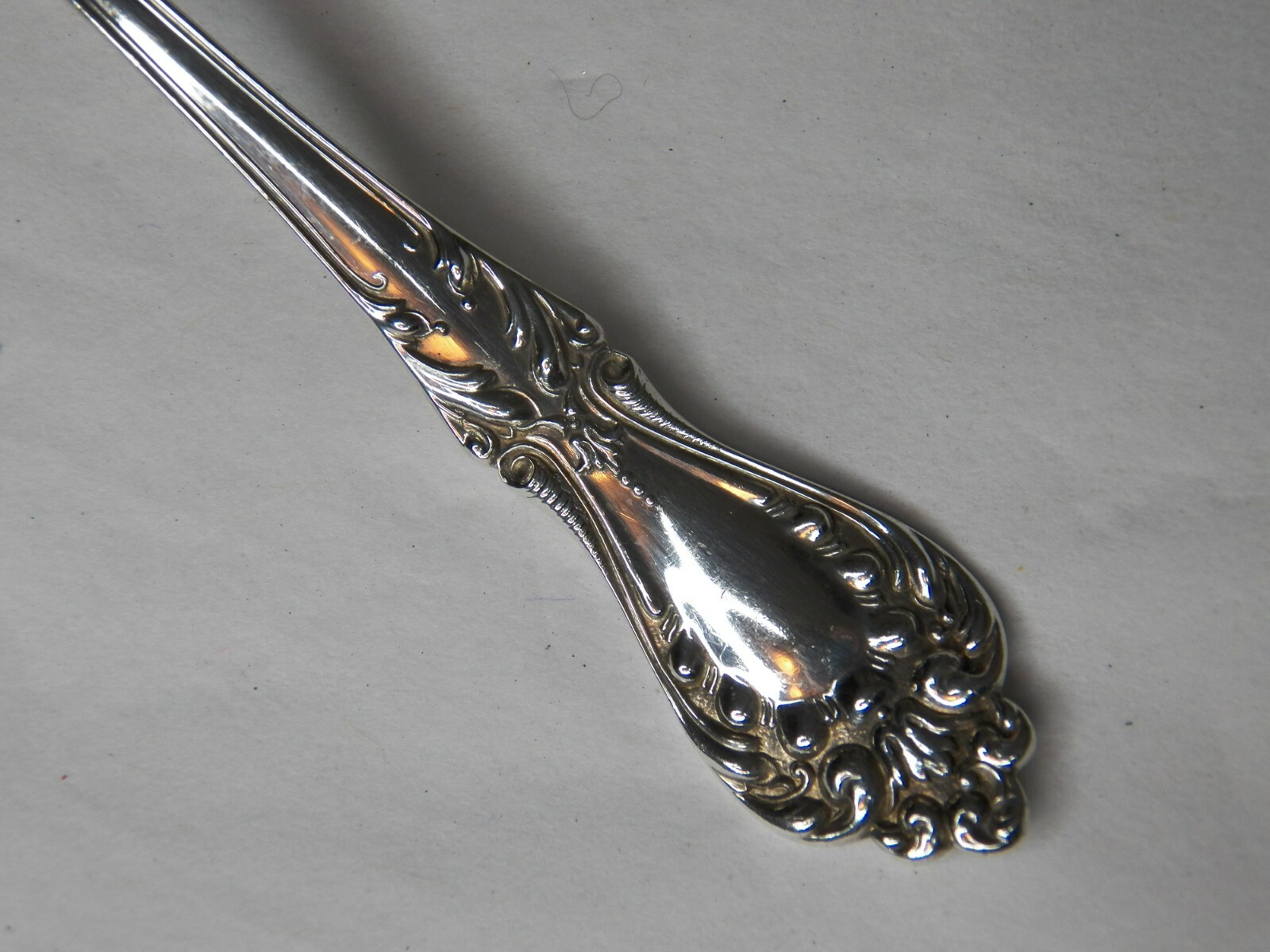 WATSON PRINCESS STERLING SILVER JAM SPOON 6 3/4 NO MONOGRAMS