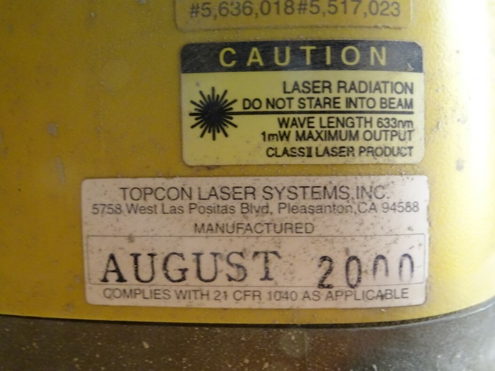 TopCon Auto Leveling Rotary Laser , Rl-VH3C