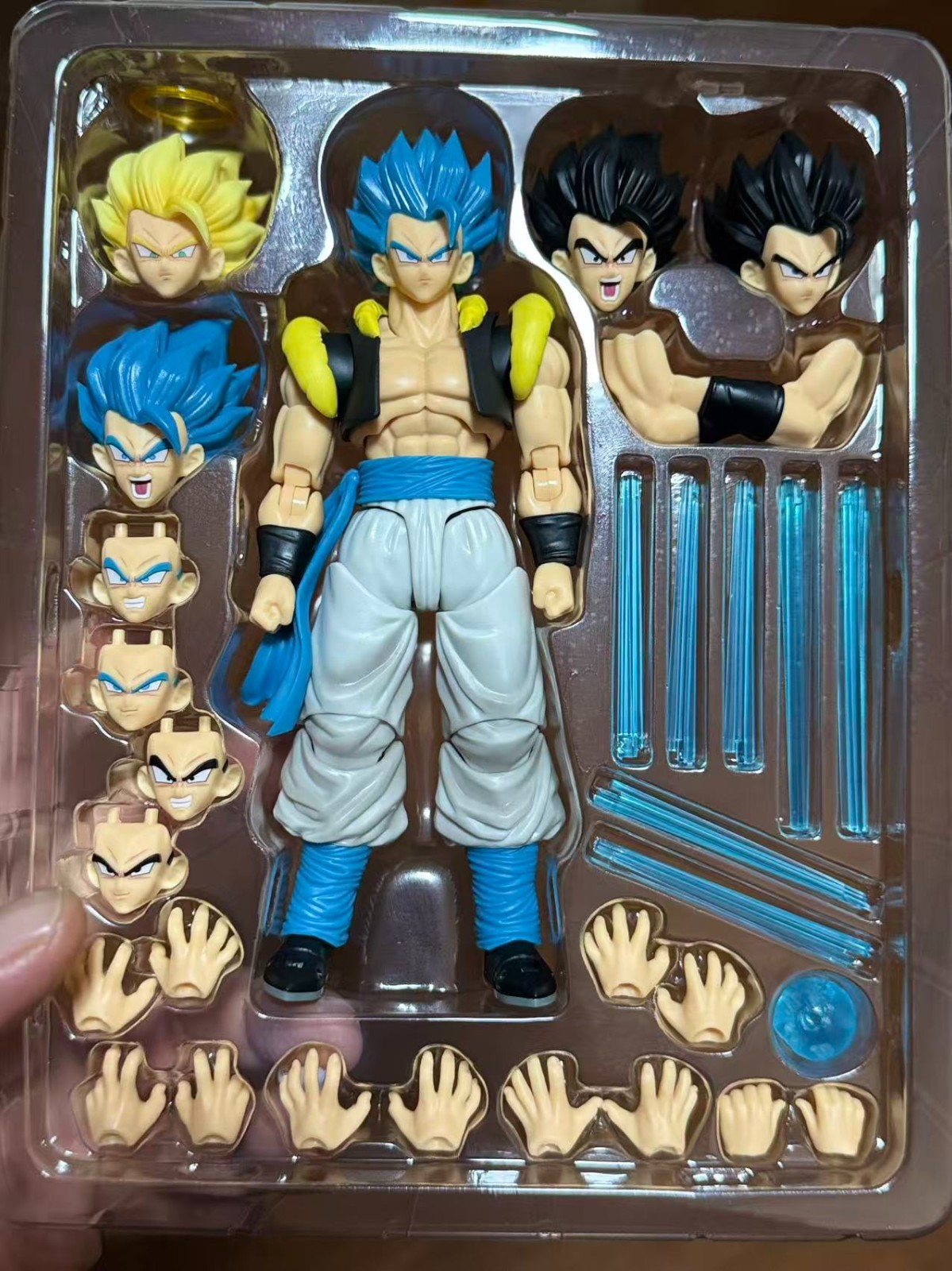Demoniacal Fit Dragon Ball Hero Waltz Blue Gogeta 6" Action Figure in stock