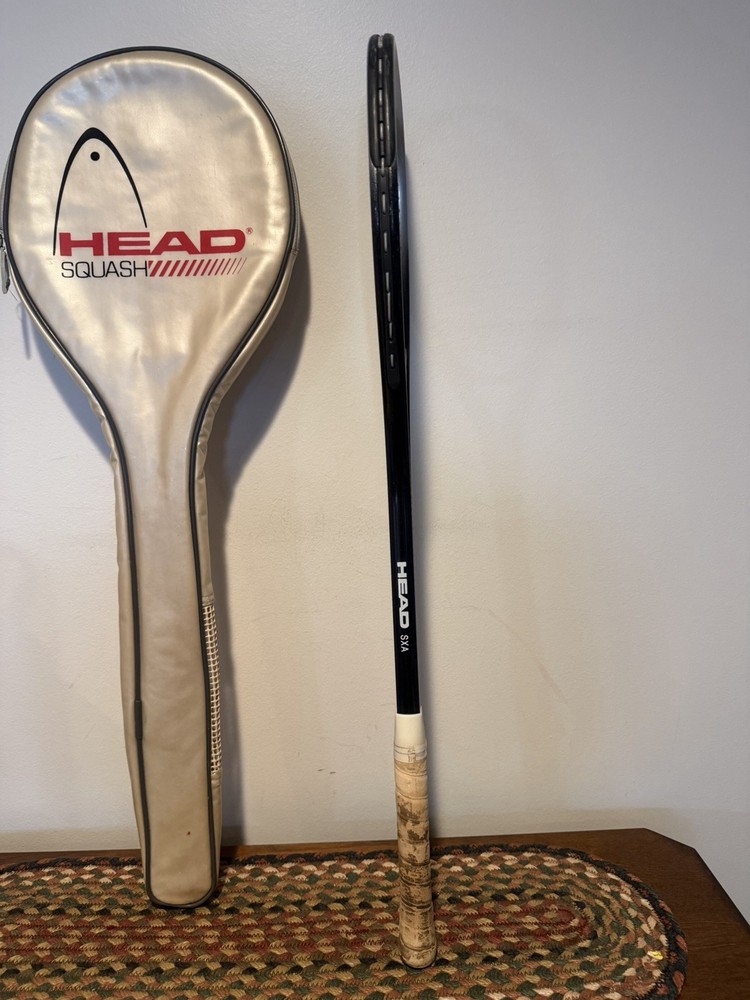 Head Competition SXA Squash Racquet With Cover, EUC