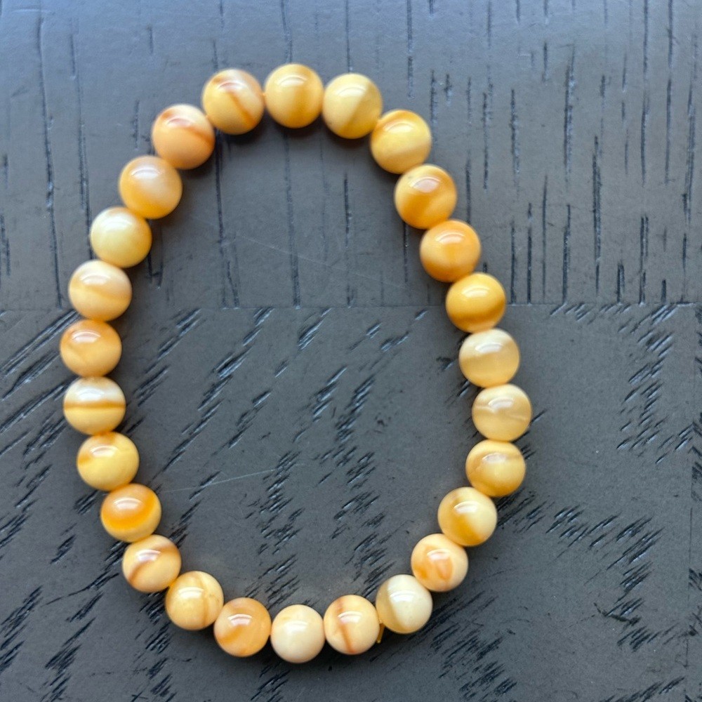 (ONE) Burmese jade bracelet SIZE 6.5’