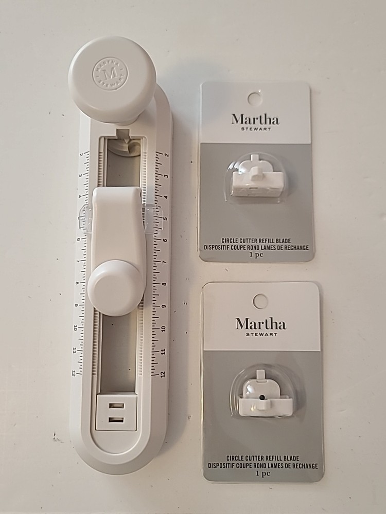Martha Stewart Circle Cutter & Refill Blades