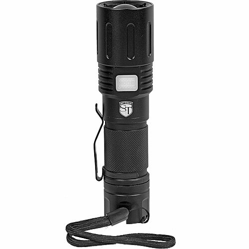 3000 Lumens LED Self Defense Zoomable Flashlight