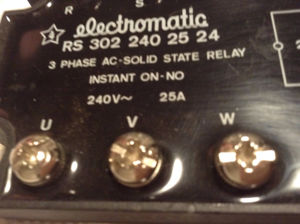 Electromatic RS3022402524 3 Phase AC Solid State Relay