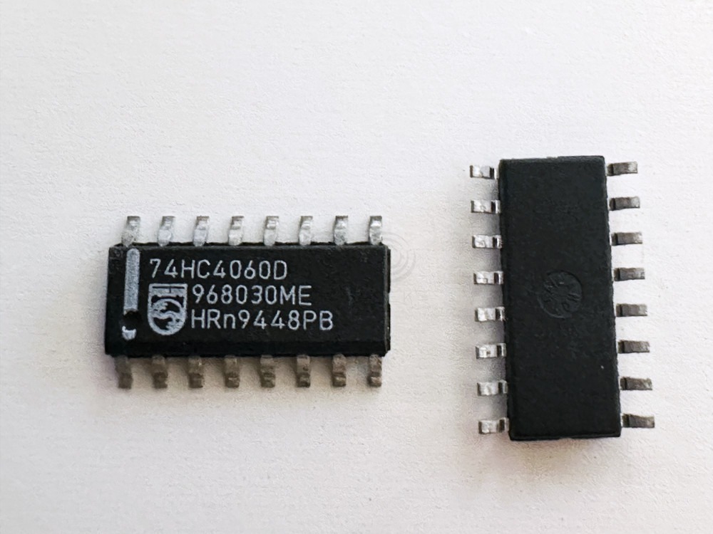 50PCS 74HC4060D PHILIPS 14 Stage Binary Ripple Counter With Oscillator SOIC-16