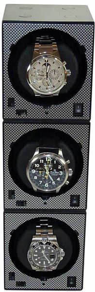 Boxy Brand Brick Triple Automatic Watch Winder System - (3B)