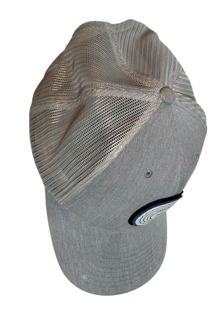 TRAVIS MATHEW California Patch Golf Vented Hat Gray Cap Snap Back