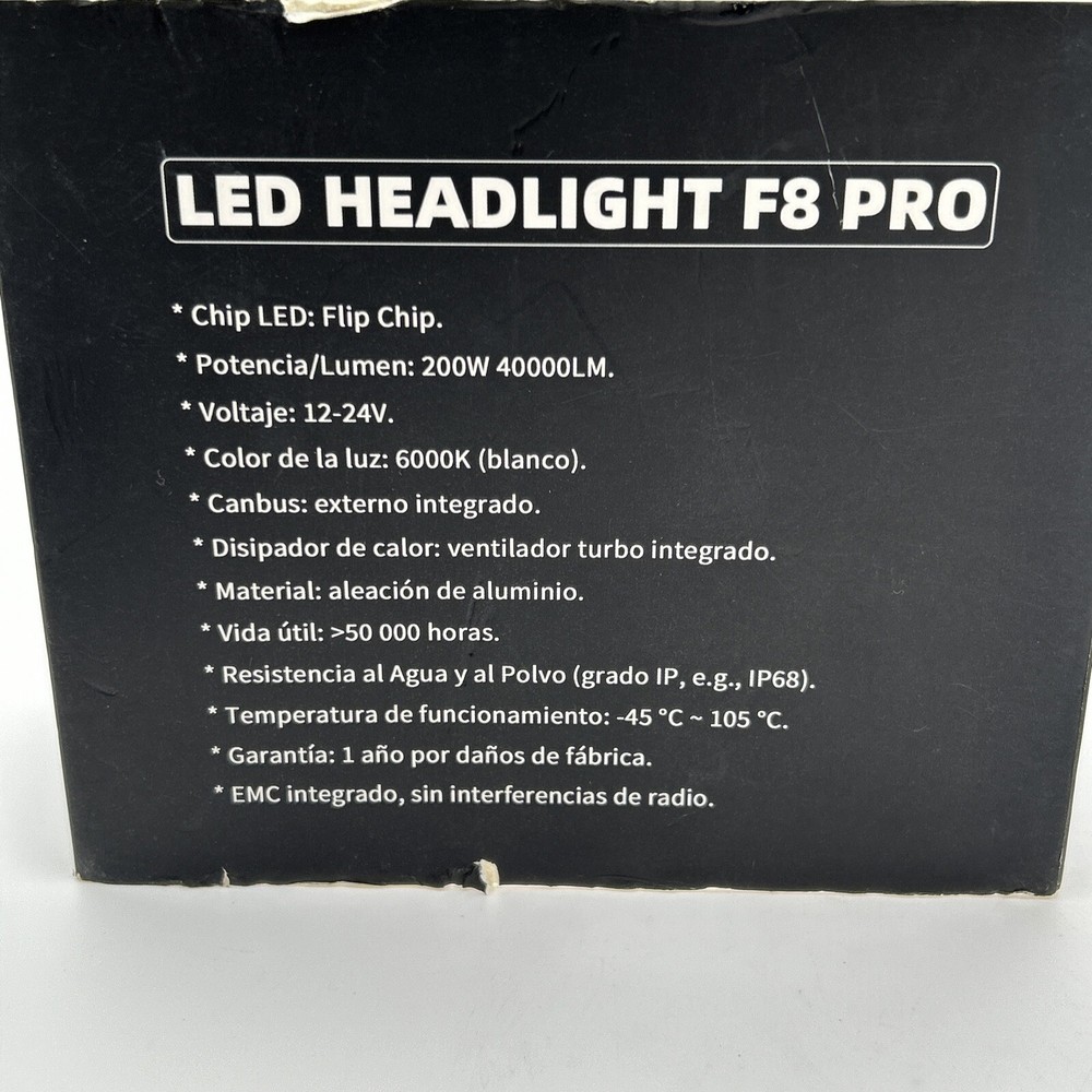H3 LED Headlight Conversion Kit F8 Pro By Cartech