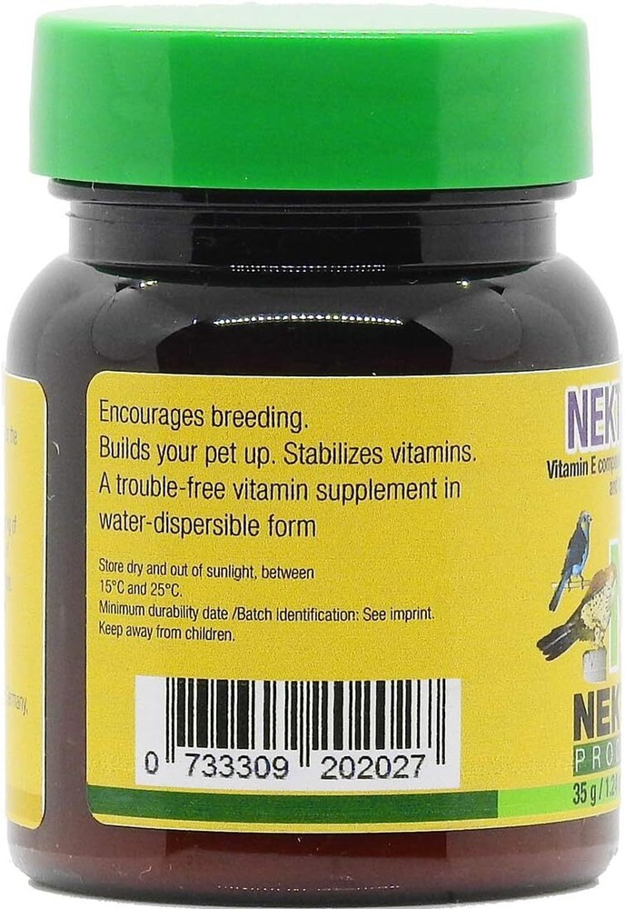 -E Suplemento De Vitamina E Para Aves, 35 G