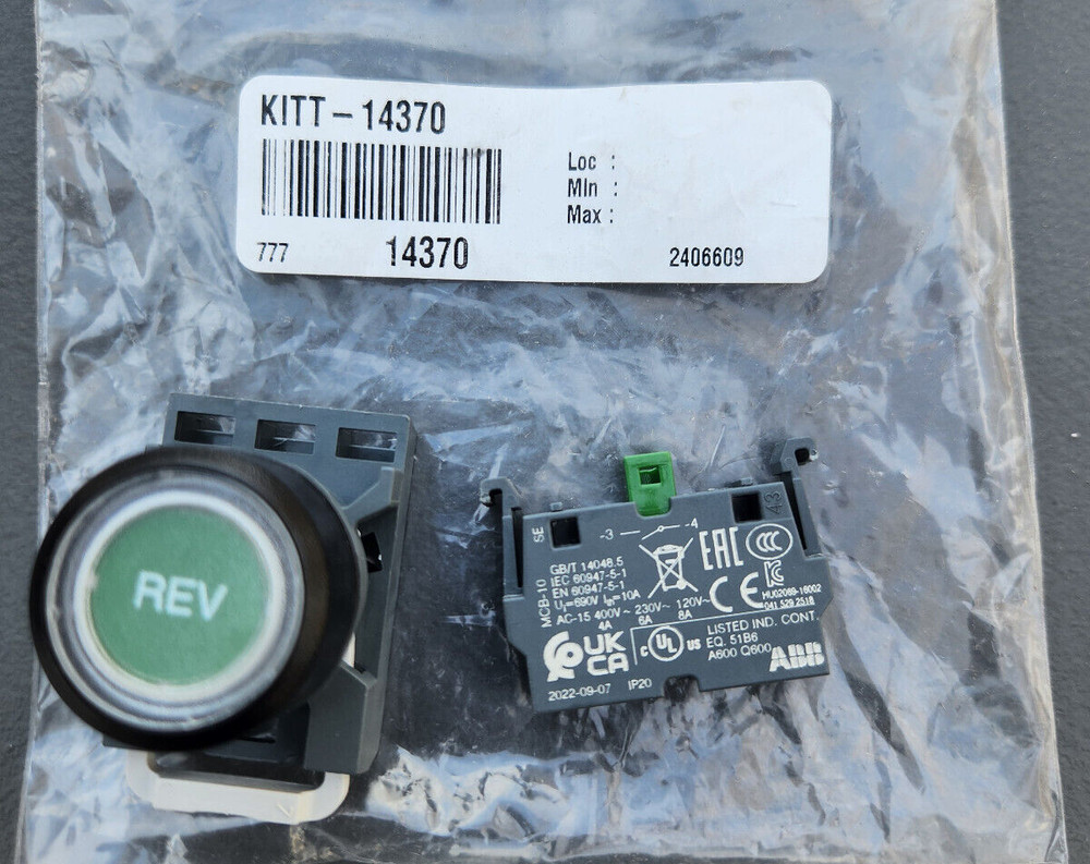 InSinkErator 14369 Fwd Pushbutton Assy