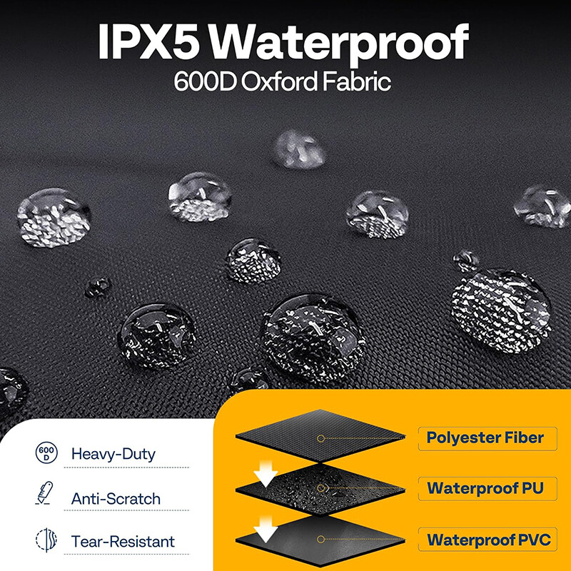 10ft Heavy Duty Firewood Rack w/ Cover Fire Wood Storage Log Holder Cover Combo