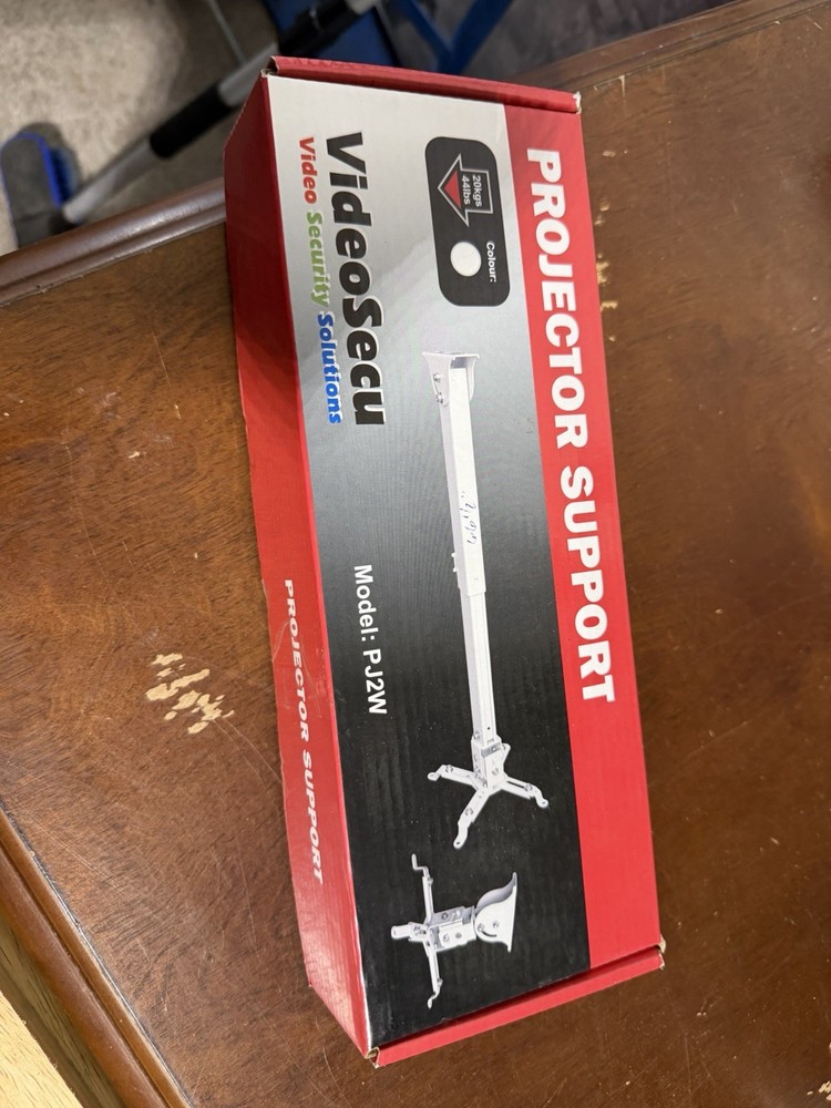 Brand New! VideoSecu Projector Support Model: PJ2W. Open Box