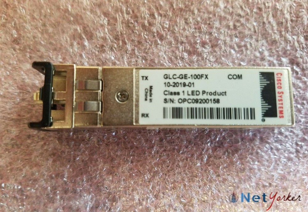 Genuine Cisco GLC-GE-100FX Transceiver Module - Same Day Shipping