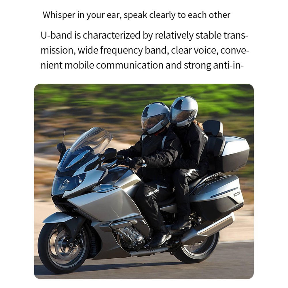 Motorcycle with Headset Waterproof Universal V2K9