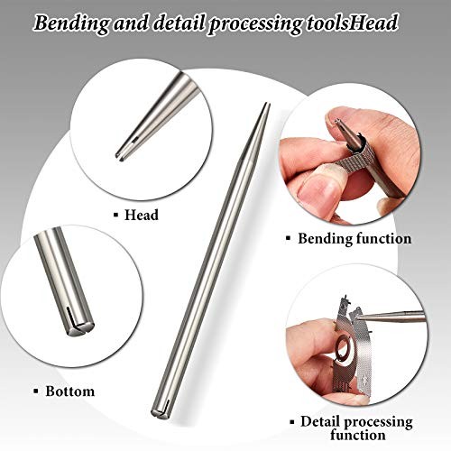 7 Pcs Metal Model DIY Tool Sets Tab Edge Cylinder Cone Shape Bending Assist