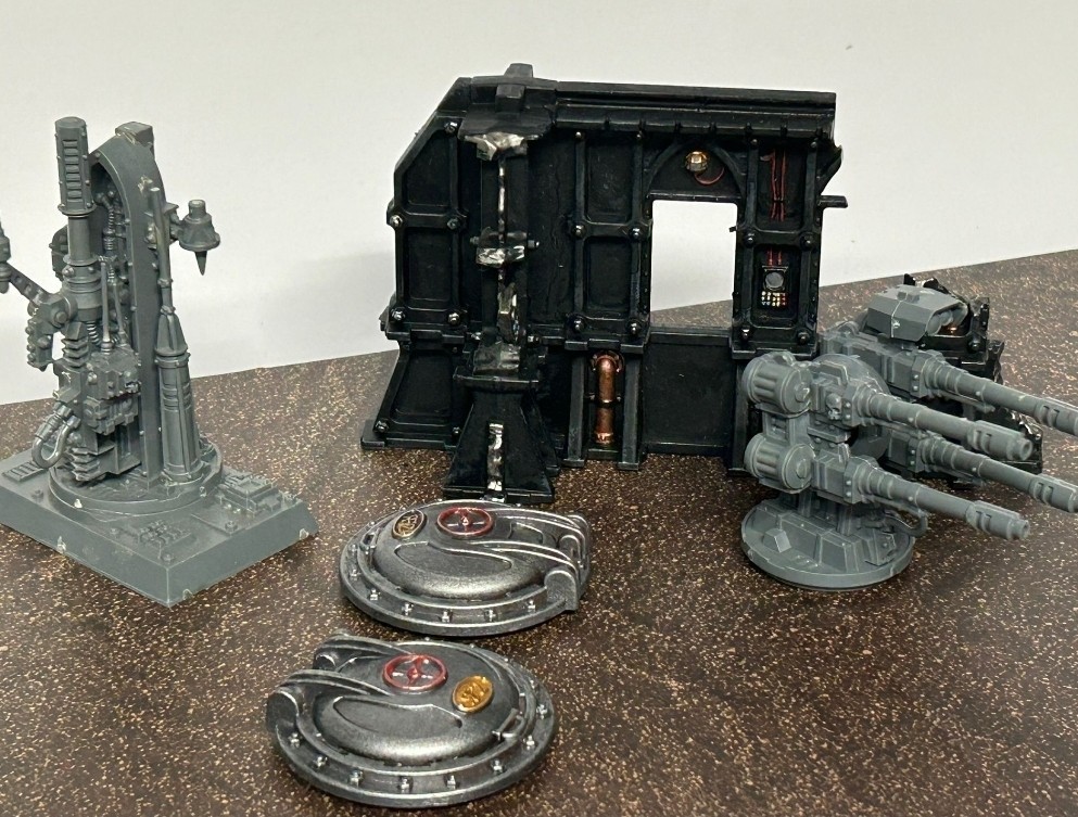 Warhammer 40k Terrain Bits Pack Part Assembled & Painted