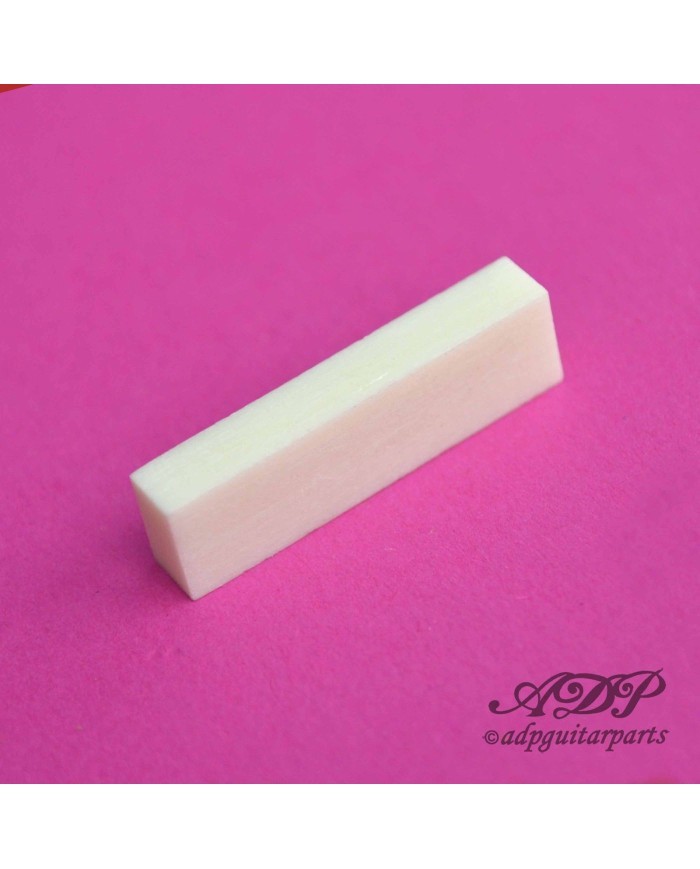 Unslotted Bone Banjo Nut Blank