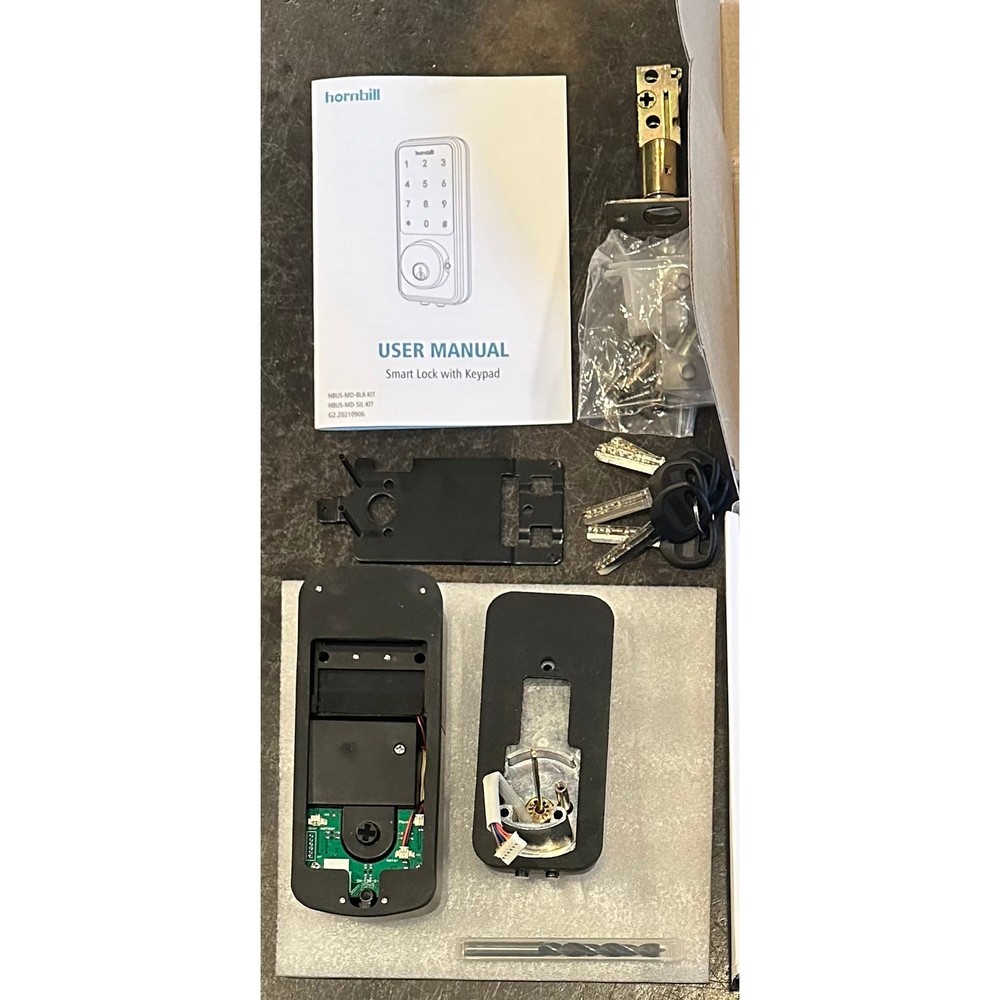 Smart Lock Keyless Entry Deadbolt Door Lock, Digital Bluetooth Lock w/Keypad&APP