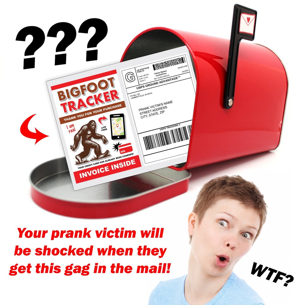 Bigfoot Tracker Fake Prank Mail Sent Anonymously!