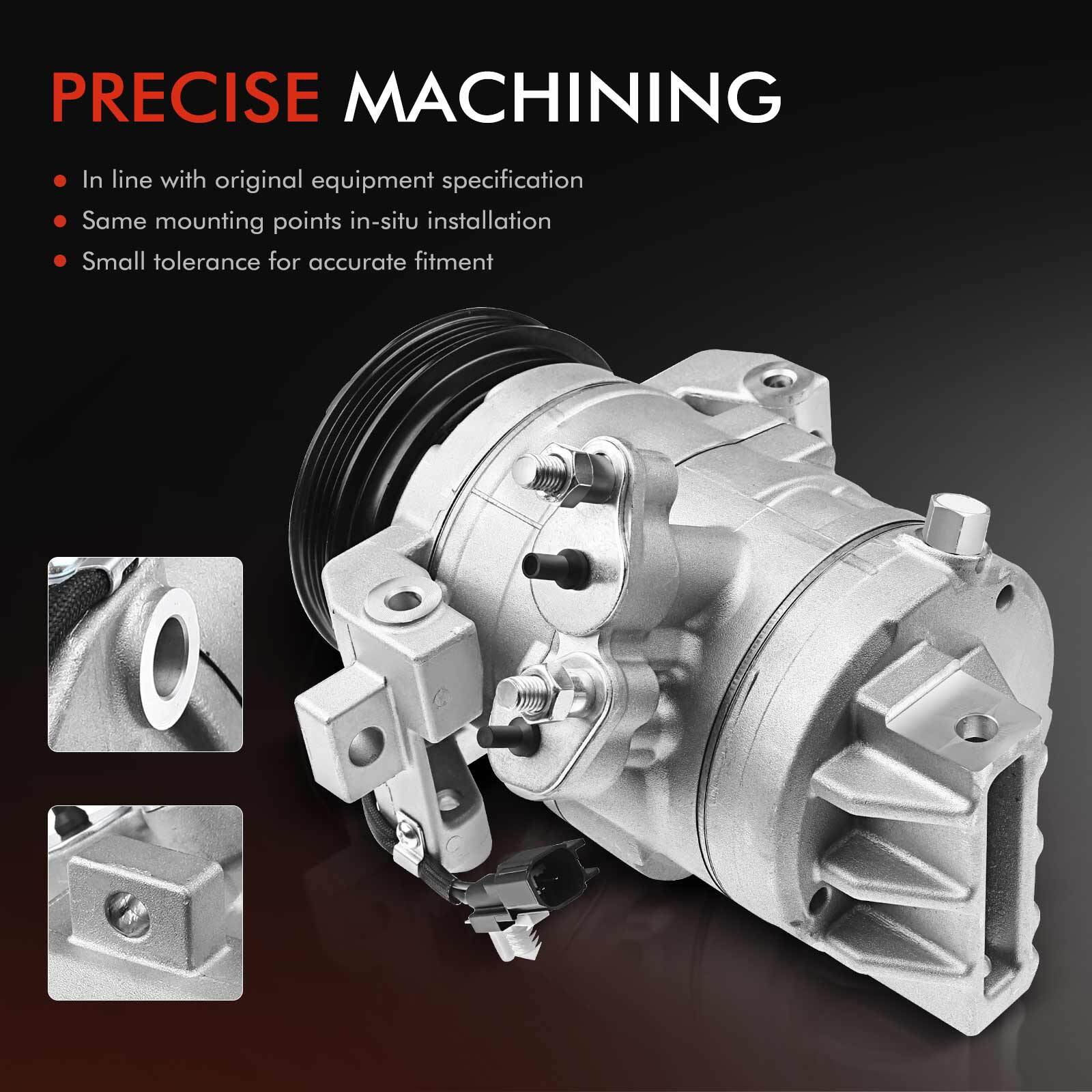 AC Compressor w/Clutch for Ford F-150 Expedition Transit-150 Navigator 3.5L 3.7L