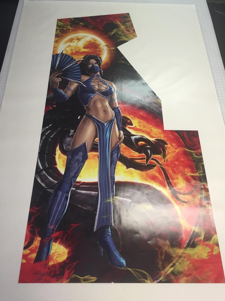 Multicade - MAME - Retrocade Side Art Graphics - Arcade Machine Graphics