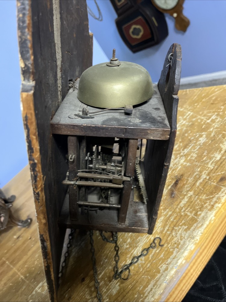 black forest shield clock