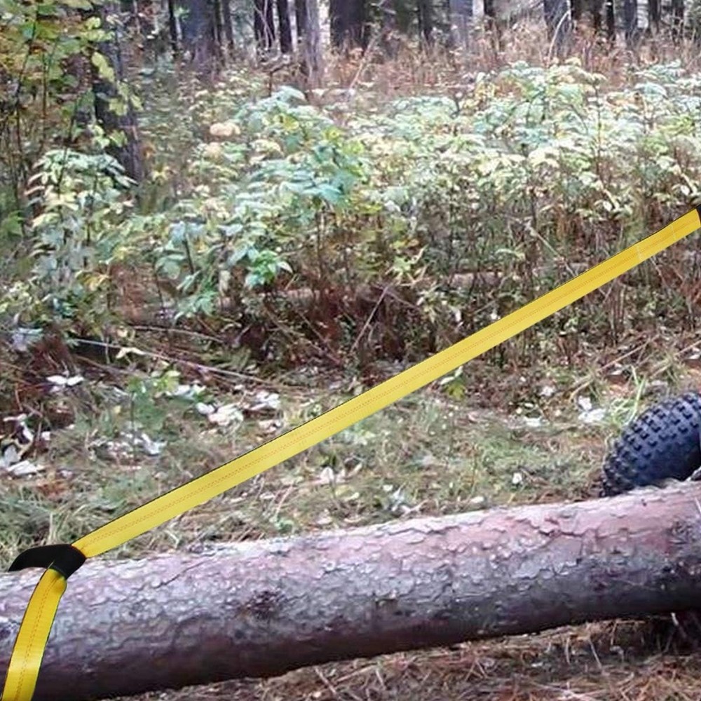 Durable Web Sling Straps 10'x2' - 15,000 lbs Capacity for Safe Lifting