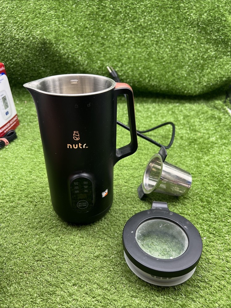 Nutr N2B Single Serving Nut Milk Maker Machine Blender Black.    S2