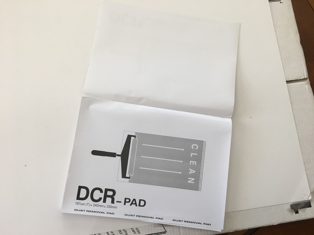 DCR Reusable Rolling Cleaning Sticky Paper Pad For Silicon Hand Rollers