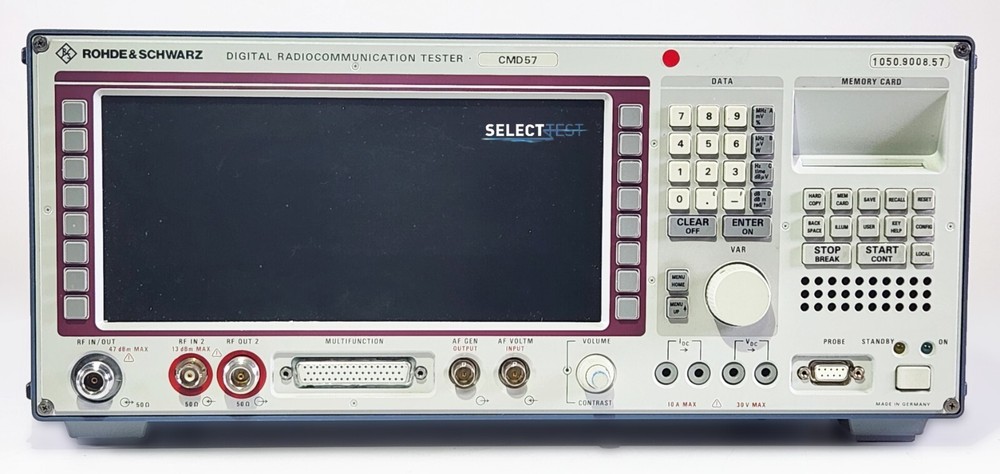 ROHDE & SCHWARZ CMD57 DIGITAL RADIOCOMMUNICATION TEST SET **LOOK** (REF.: 961L)