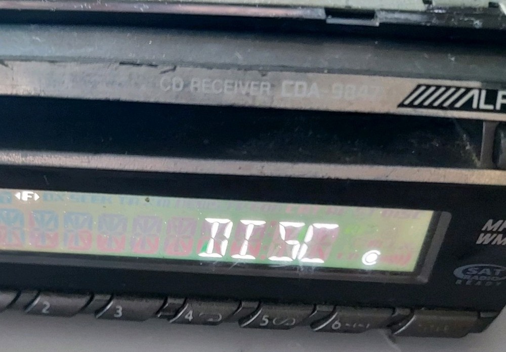 Alpine CDA-9847 FACEPLATE ONLY