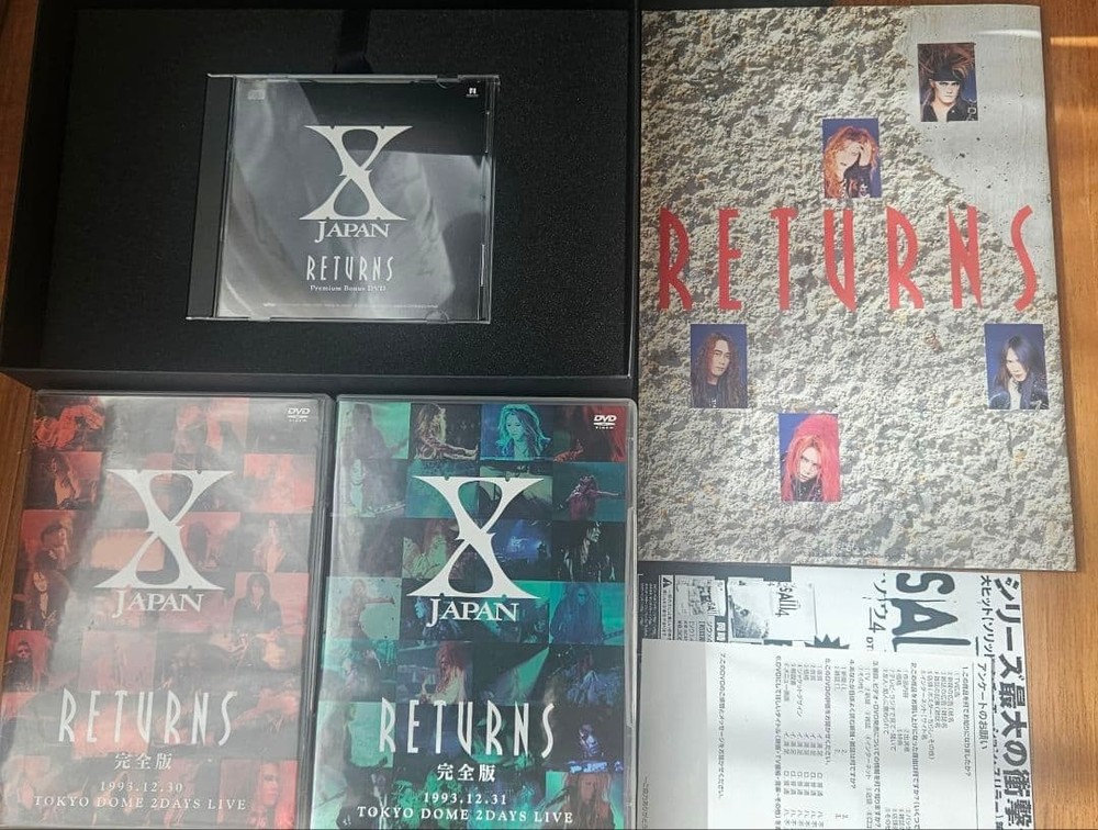 X JAPAN RETURNS